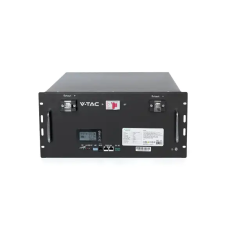 Акумуляторна батарея V-TAC LiFePO4 48V 200Аh 9,6kWh, 445x244x500mm, 78kg