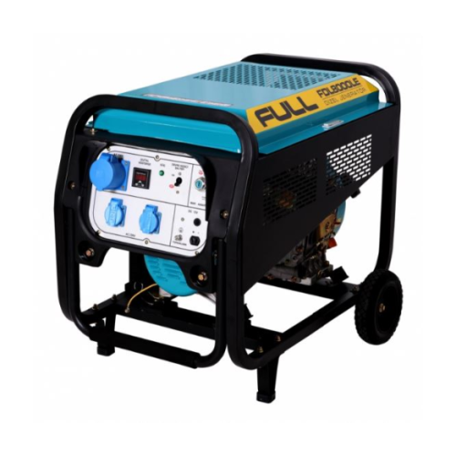 Генератор дизельний Full FDL6500LE 5кВт (6,2KVA), однофазний 220V, 50Hz, об'єм 12,5л