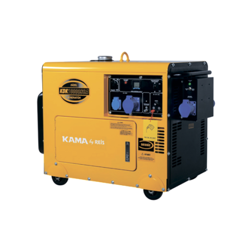Генератор дизельний KDK10000SCA, 9,4KVA, однофазний