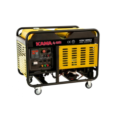 Генератор дизельний KDK12RE3, 12KVA/10KW, трифазний
