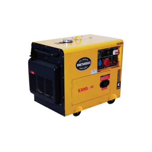 Генератор дизельний KDK7500SC3, 6.9KVA, трифазний 