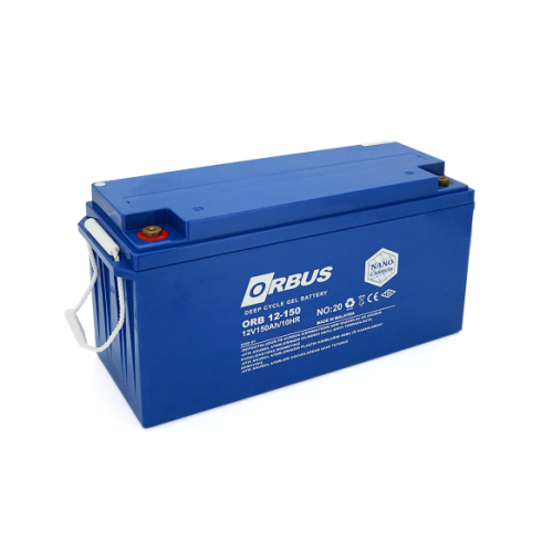 Акумуляторна батарея ORBUS CG12150 GEL 12 V 150 Ah (485 x 172 x 240) Black 47kg Q1/34