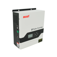 Гiбрiдне ДБЖ MUST PV18-3024VPM, 3000W, 24V, ток заряда 20/30A, 160-275V, MPPT (60А, 100-145 Vdc)