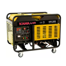 Генератор дизельний KDK12RE, 12KVA/10KW, однофазний