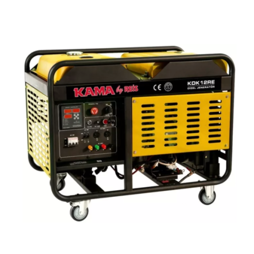Генератор дизельний KDK12RE, 12KVA/10KW, однофазний