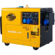 Генератор дизельний KDK7500SCA, 6.9KVA, однофазний