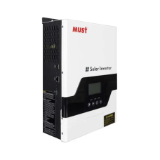 Гiбрiдний інвертор MUST PV18-1512VPM, 1500W, 12V, струм заряду 10/20А, 160-275V, MPPT (60А, 15-145 Vdc)