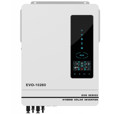 Гібридний інвертор ANERN SCI-EVO-10200 48V, струм заряду 160А, MPPT(90-450В), 530x390x130mm, 14.5кг