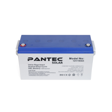 Акумуляторна батарея PANTEC 150-12 GEL 12V 150 Ah (483 x 170 x 238), 43.6 kg Grey Q1/48