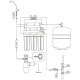 Зворотний осмос Aquafilter RX-RO5-75 /RX55145516/