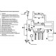 Зворотний осмос із помпою Aquafilter RP-RO5-75 /RP55145616/
