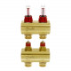 Розпод колектор Danfoss FHF 088U0522 (2+2 з ротаметрами)