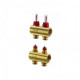 Розпод колектор Danfoss FHF 088U0522 (2+2 з ротаметрами)