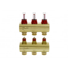 Розпод колектор Danfoss FHF 088U0523 (3+3 з ротаметрами)