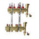 Розпод колектор Danfoss FHF 088U0524 (4+4 з ротаметрами)