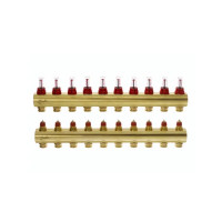Розпод колектор Danfoss FHF 088U0530 (10+10 з ротаметрами)