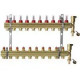 Розпод колектор Danfoss FHF 088U0530 (10+10 з ротаметрами)
