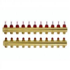 Розпод колектор Danfoss FHF 088U0531 (11+11 з ротаметрами)