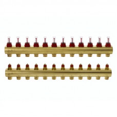 Розпод колектор Danfoss FHF 088U0532 (12+12 з ротаметрами)