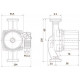 Насос циркуляційний Wilo Star-RS 25/4-130 (сірий)