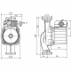 Насос циркуляційний Wilo Star-RS 25/6-180 (сірий)