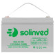 Аккумуляторная батарея SOLINVED 100-12 GEL 12V 100 Ah (330 x 173 x 218), 30.4 kg Grey Q1/48